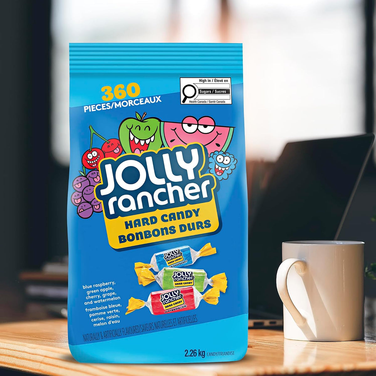 TWIZZLERS & JOLLY RANCHER Candy & Gummies Variety Pack - 160 Count, 1.9 kg