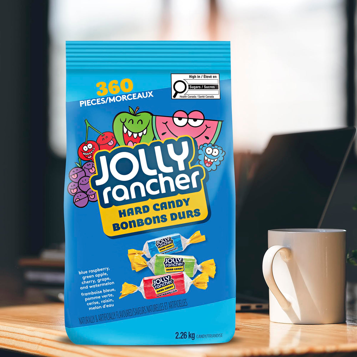 TWIZZLERS & JOLLY RANCHER Candy & Gummies Variety Pack - 160 Count, 1.9 kg