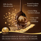FERRERO ROCHER Fine Hazelnut Milk Chocolates - 3-Piece 37.5 g Pack x 12