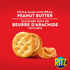 Ritz Snackwiches, Cheese Flavoured, Real Peanut Butter Crackers, 1.23 kg