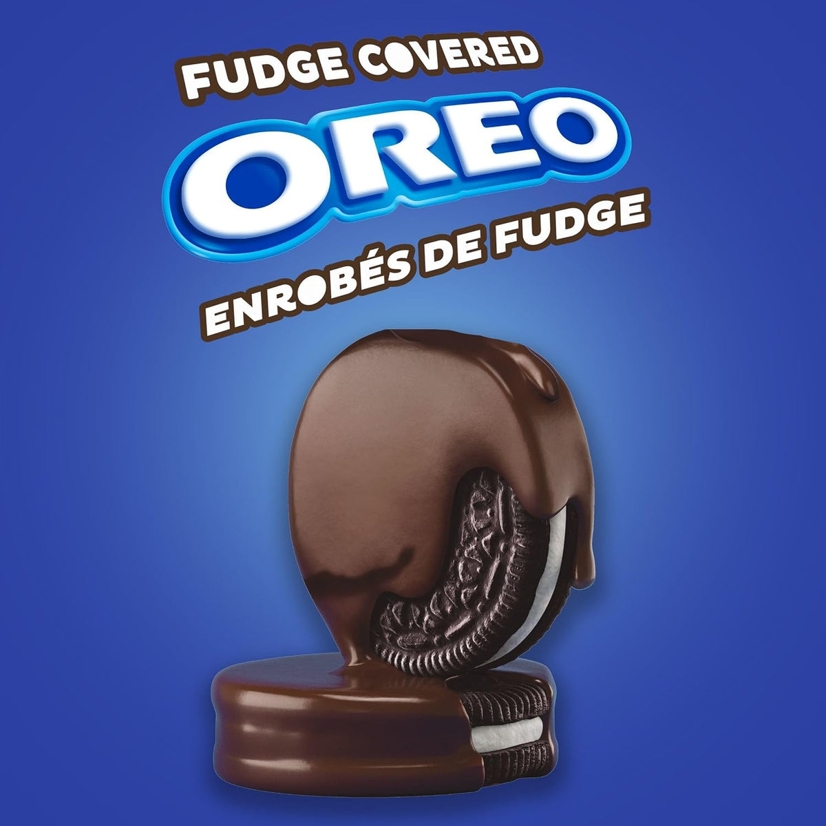 Oreo, Fudge Covered Sandwich Cookies 224 g, Baked in Canada