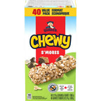 Quaker Chewy Fruity Fun Variety Pack (Apple Fruit Crumble, Strawberry Fruit Crumble, Peach Fruit Crumble) Granola Bars (40 bars x 24g)