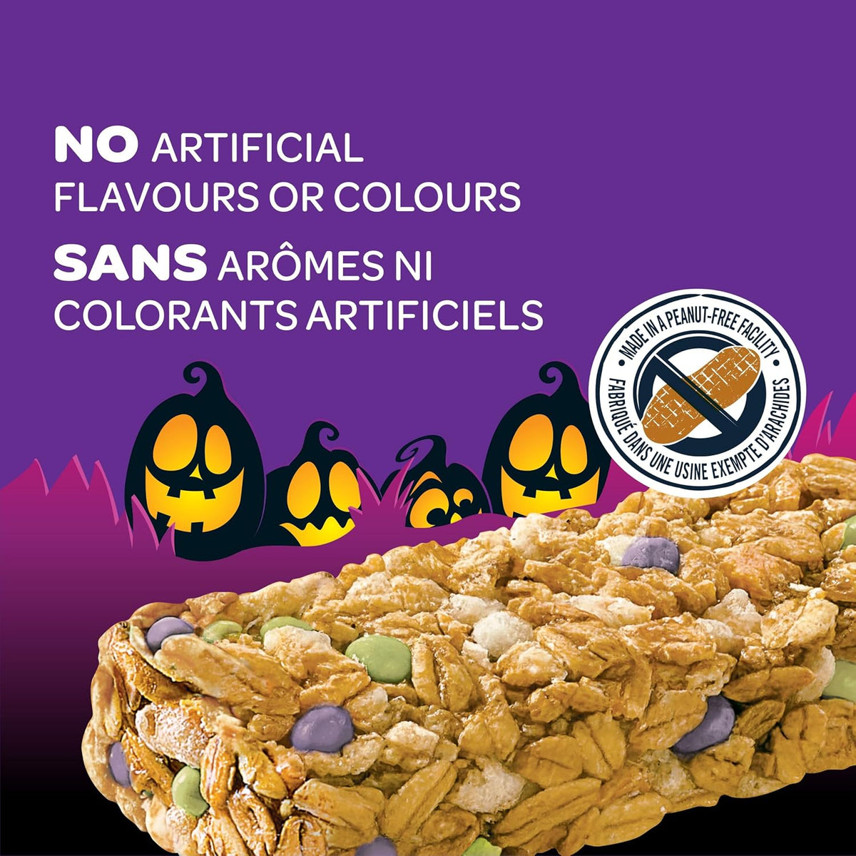Quaker Chewy Halloween Confetti Chip Granola Bars, 40 X 24g