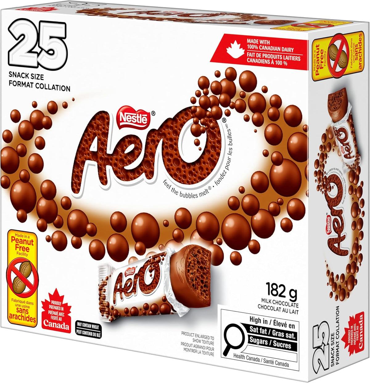 AERO Mini Bars, Milk Chocolate, 182 g