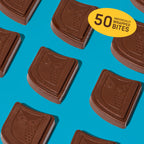 AWAKE - Caffeinated Chocolate Bites - Caramel Milk Chocolate, 50 Count - 50mg Caffeine - Individually Wrapped Energy Bites - Coffee Alternative - Fairtrade, Gluten Free, Non GMO - 0.48oz
