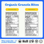 MadeGood Granola Bites Chocolate Chip and Strawberry Variety 28-Pack