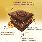 FERRERO ROCHER Assorted Hazelnut chocolate squares - 10-Piece Pack - 105 g