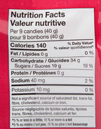 REALFRUIT Superfruits Gummy Candy - Made with Real Fruit, Vegan, Gluten & Peanut-Free Snack for Adults and Children, Proudly Canadian Company, Cranberry, Black Currant, Blueberry and Blackberry, 180g
