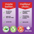 REALFRUIT Superfruits Gummy Candy - Made with Real Fruit, Vegan, Gluten & Peanut-Free Snack for Adults and Children, Proudly Canadian Company, Cranberry, Black Currant, Blueberry and Blackberry, 180g