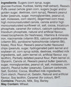 Reese's Puffs - Family Pack Size - Peanut Butter and Cocoa Flavour Cereal Bars, Pack of 16 Bars, Made with Real Reese's Peanut Butter