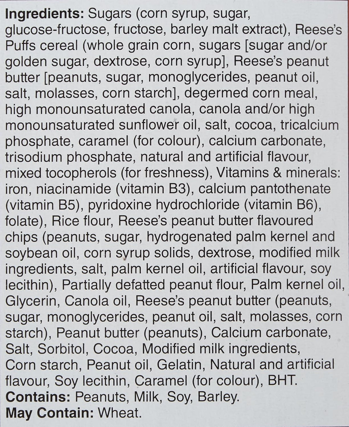 Reese's Puffs - Family Pack Size - Peanut Butter and Cocoa Flavour Cereal Bars, Pack of 16 Bars, Made with Real Reese's Peanut Butter