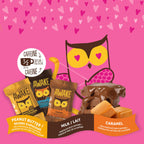 AWAKE - Caffeinated Chocolate Bites - Caramel Milk Chocolate, 50 Count - 50mg Caffeine - Individually Wrapped Energy Bites - Coffee Alternative - Fairtrade, Gluten Free, Non GMO - 0.48oz