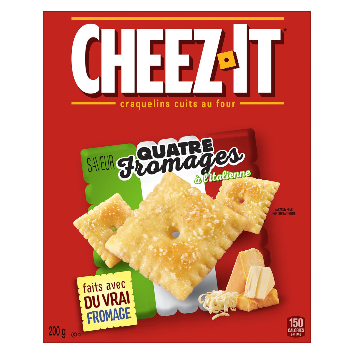 Cheez-It Baked Snack Crackers Extra Cheesy Flavour 200 gram