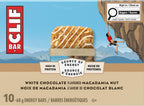 Clif Bar, Energy Bars, White Chocolate Macadamia Nut, 680 g (Pack of 10)