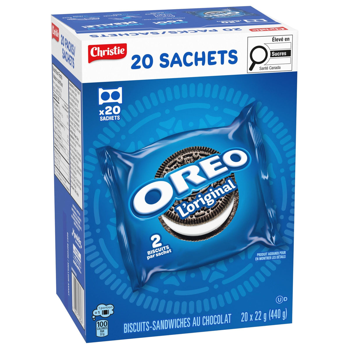 Oreo, Chips Ahoy! & Teddy Grahams, Cookies, 6 Bags, Variety Pack, 1.2 kg