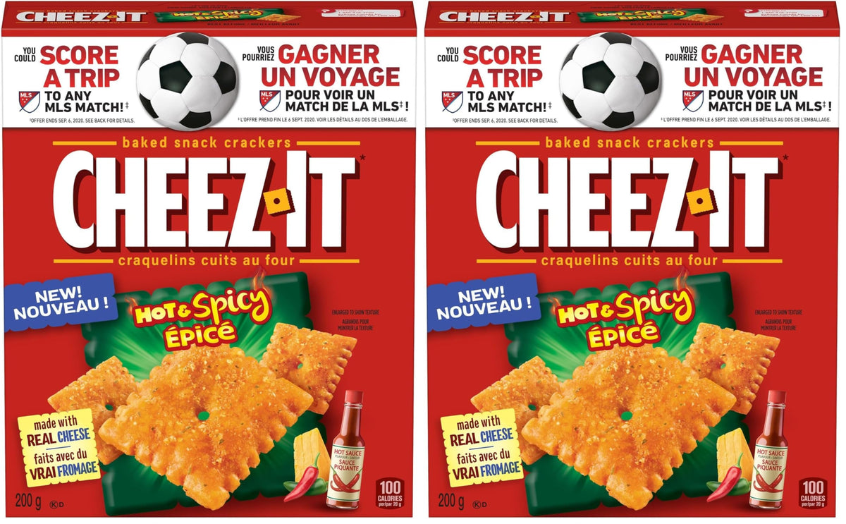 Cheez-It Baked Snack Crackers Extra Cheesy Flavour 200 gram