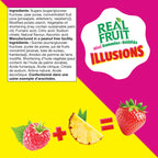 REALFRUIT Superfruits Gummy Candy - Made with Real Fruit, Vegan, Gluten & Peanut-Free Snack for Adults and Children, Proudly Canadian Company, Cranberry, Black Currant, Blueberry and Blackberry, 180g