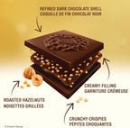 FERRERO ROCHER Assorted Hazelnut chocolate squares - 10-Piece Pack - 105 g