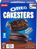 Oreo Cakesters Soft Snack Cakes Double Chocolate 285g