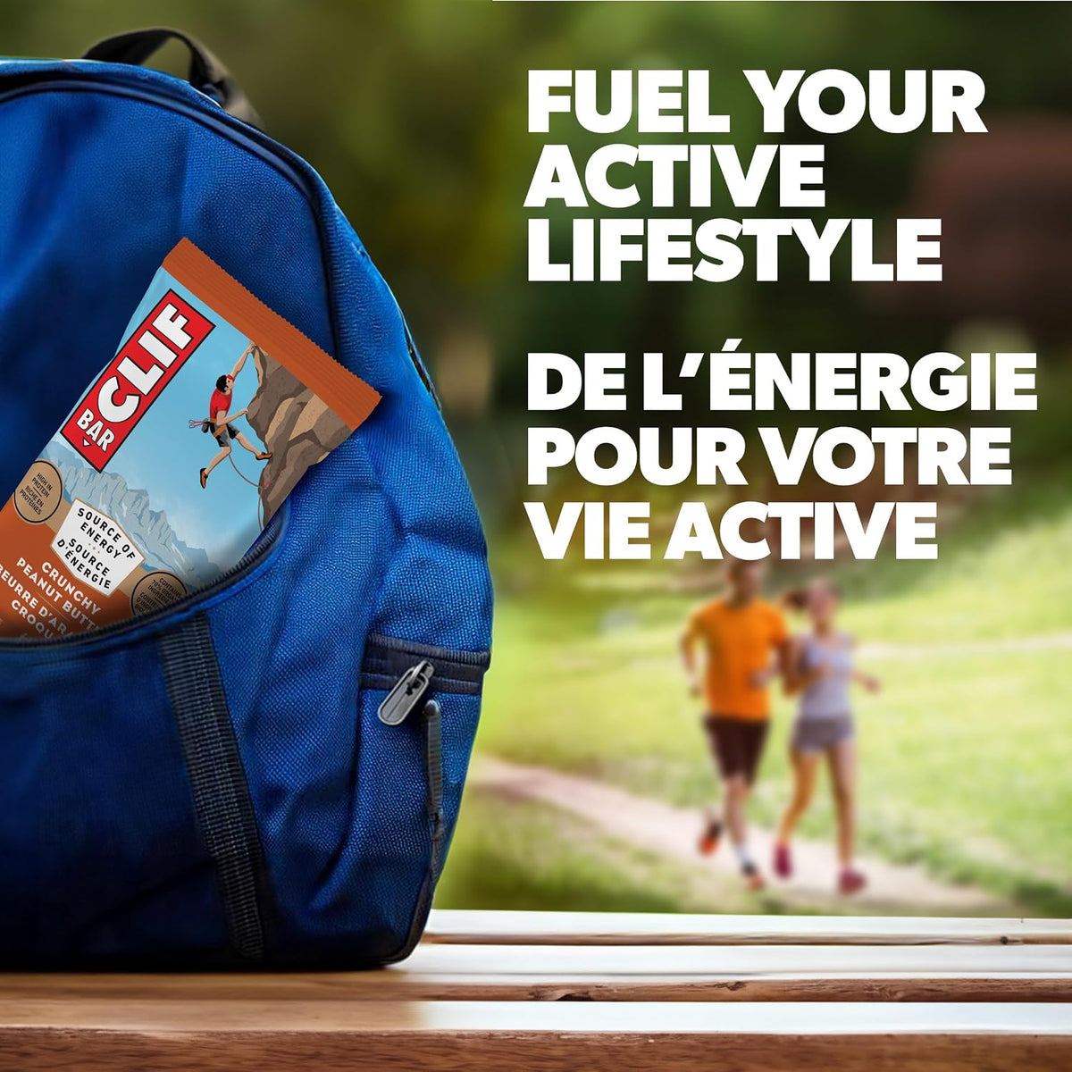 Clif Bar, Energy Bars, Crunchy Peanut Butter, 1.02 kg (Pack of 15)
