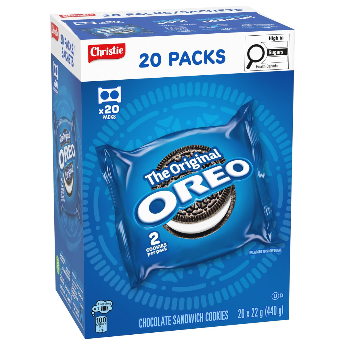 Oreo, Chips Ahoy! & Teddy Grahams, Cookies, 6 Bags, Variety Pack, 1.2 kg