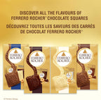 FERRERO ROCHER Assorted Hazelnut chocolate squares - 10-Piece Pack - 105 g