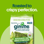 gimMe Organic Roasted Seaweed Sea Salt Favour Snacks 30g Multipack 6 x 5g