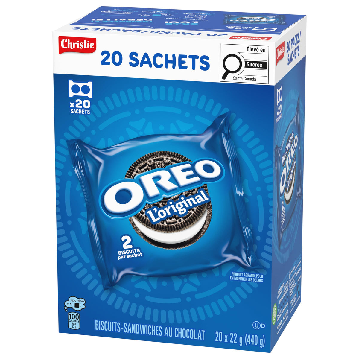 Oreo, Chips Ahoy! & Teddy Grahams, Cookies, 6 Bags, Variety Pack, 1.2 kg