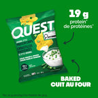 Quest Nutrition Chili Lime Flavour Tortilla Style Protein Chips, High Protein, Baked, Not Fried, Gluten Free, 1g Sugar, 4g Carbs, 8ct