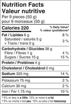 Snack Factory Pretzel Crisps - Milk Chocolate & Caramel Drizzlers 155 Grams