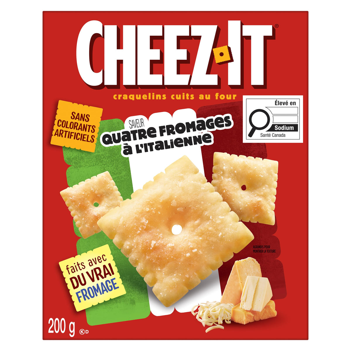 Cheez-It Baked Snack Crackers Extra Cheesy Flavour 200 gram