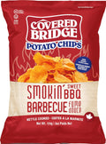 Covered Bridge Potato Chips – Smokin’ Sweet BBQ Chips 170g Size Bag – Gluten Free, Kosher, Kettle Cooked with Dark Russet Potatoes, Made in Canada, 170g Bag