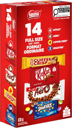 NESTLE Full Size KitKat, Aero, Coffee Crisp & Smarties, 638 g