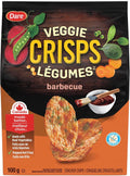 Dare Veggie Crisps Barbecue - Crunchy, Popped Snacks Made with Real Vegetables like Yellow and Green Peas, Tomatoes, and Carrots 100g Pack