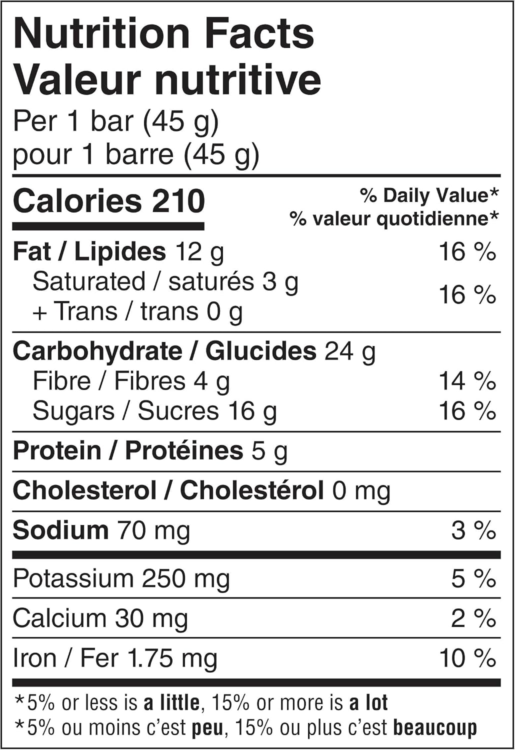 LÄRABAR Peanut Butter Chocolate Chip, Fruit and Nut Energy Bar, Pack of 16 Bars, Gluten Free, Vegan, Family Pack, Snack Bars