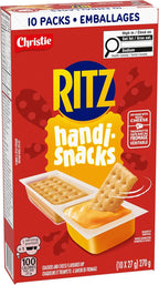 Ritz Handi Snacks, Crackers, Individually Wrapped, 27 g (Pack of 10)