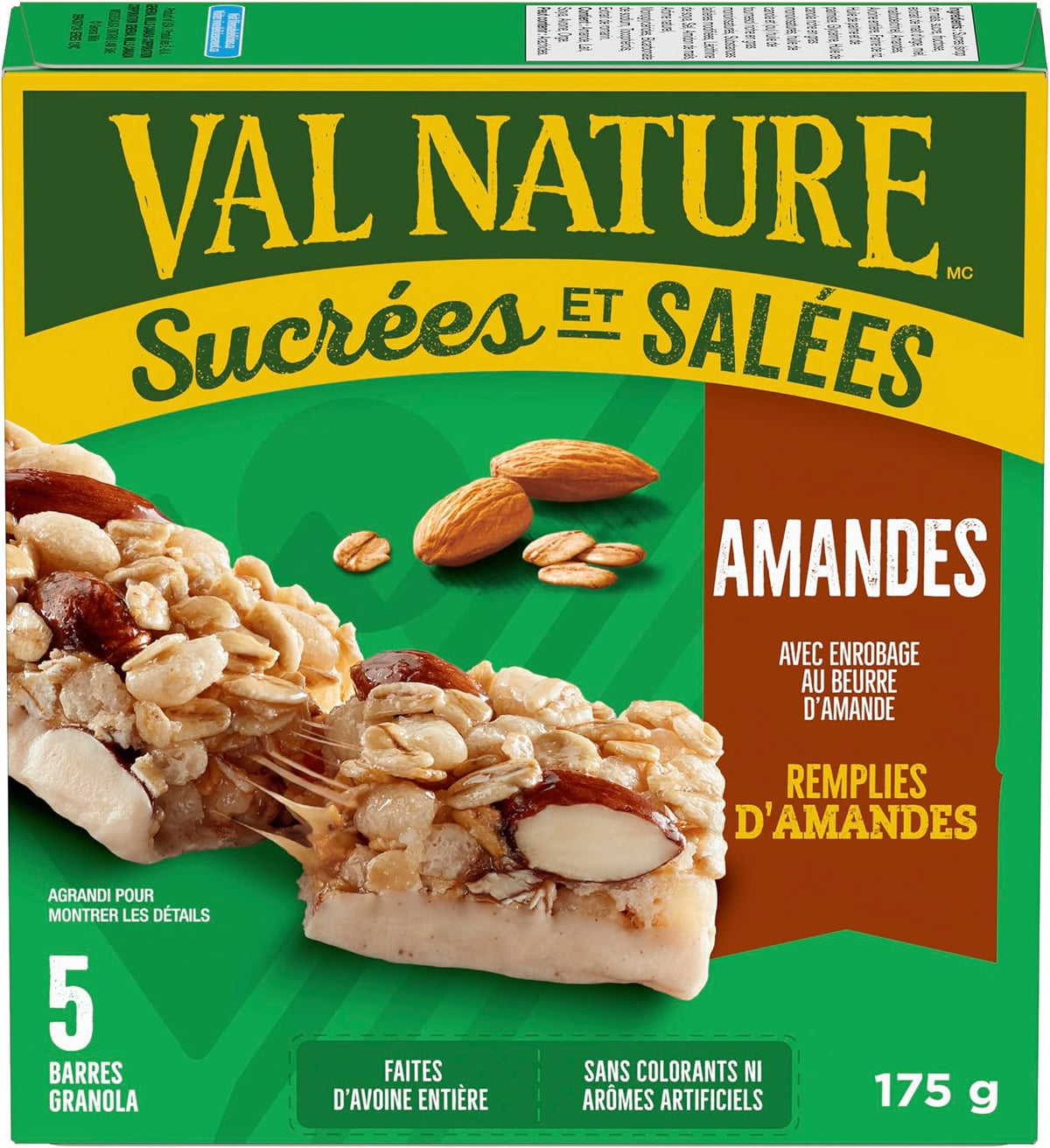 Nature Valley, Sweet & Salty Nut Granola Bars, Almond, 5ct, 175g