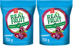 REALFRUIT Superfruits Gummy Candy - Made with Real Fruit, Vegan, Gluten & Peanut-Free Snack for Adults and Children, Proudly Canadian Company, Cranberry, Black Currant, Blueberry and Blackberry, 180g
