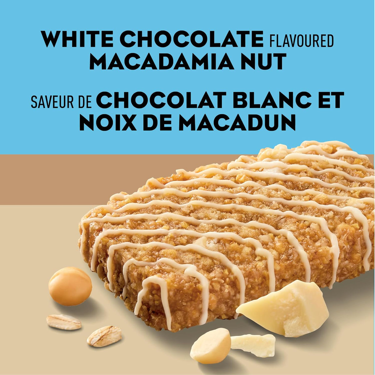 Clif Bar, Energy Bars, White Chocolate Macadamia Nut, 1.02 kg (Pack of 15)