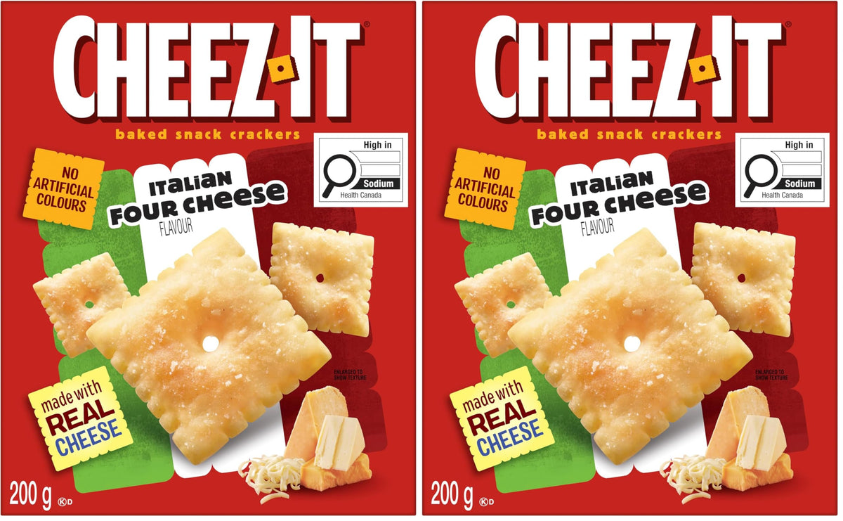 Cheez-It Baked Snack Crackers Extra Cheesy Flavour 200 gram
