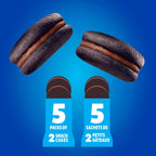 Oreo Cakesters Soft Snack Cakes Double Chocolate 285g