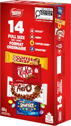 NESTLE Full Size KitKat, Aero, Coffee Crisp & Smarties, 638 g