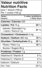 Big Daddy Cookies Chocolate Chunks Gourmet Cookies - 8 Count, 800g