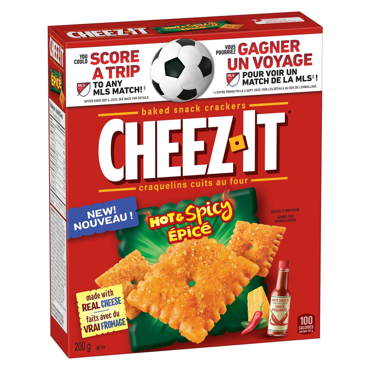 Cheez-It Baked Snack Crackers Extra Cheesy Flavour 200 gram