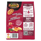 Dare Veggie Crisps Barbecue - Crunchy, Popped Snacks Made with Real Vegetables like Yellow and Green Peas, Tomatoes, and Carrots 100g Pack