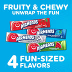Airheads, Gravity Feed Assorted Candy - Box of 60 Individually Wrapped Bars, 15.6g per bar