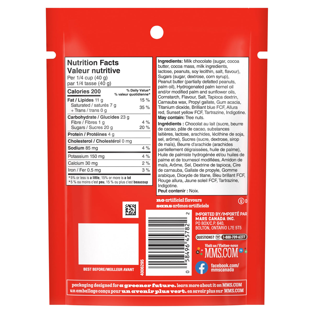 M&M’S Peanut Milk Chocolate Candy, Celebration Size Share Bag, 1kg – Bulk Party Candy for Sharing, Events, Movie Nights & Holidays