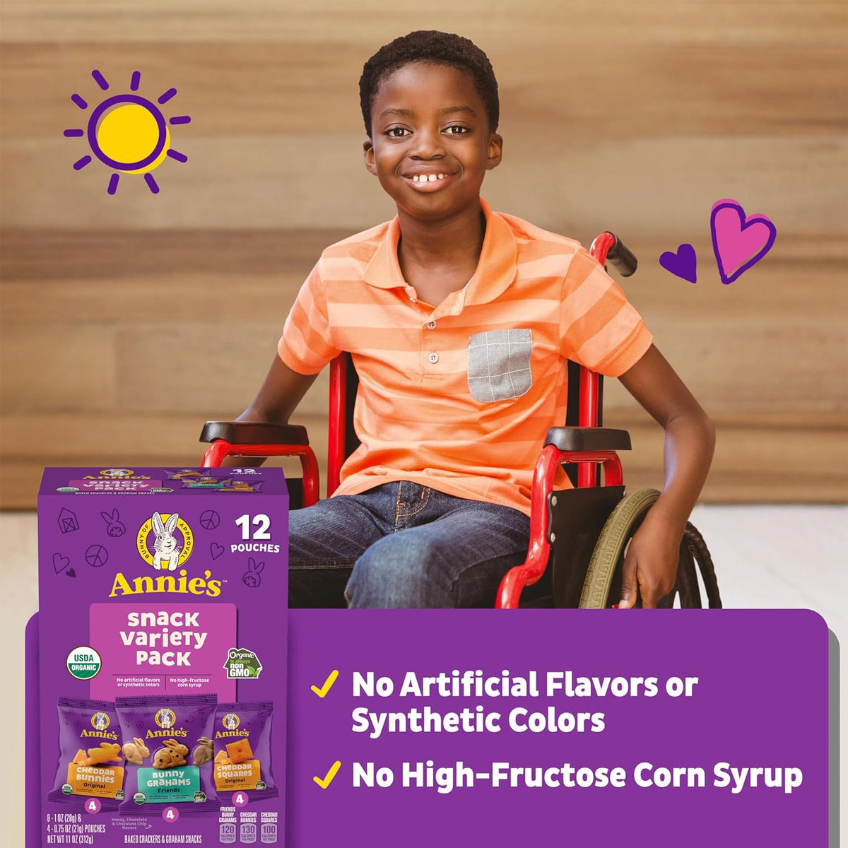 Annie's - Variety Snack Packs - 12 Pack(s)