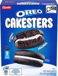 Oreo, Cakesters Soft Snack Cakes, Original, 285g (Pack of 5, 57g each)