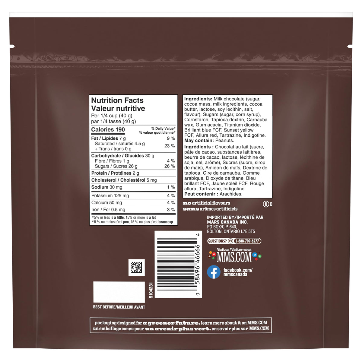 M&M’S Peanut Milk Chocolate Candy, Celebration Size Share Bag, 1kg – Bulk Party Candy for Sharing, Events, Movie Nights & Holidays